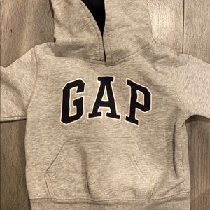 Boys grey GAP hoodie